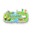 Nivaraprint Souvenir Wooden Fridge Magnet | Ireland