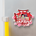 Nivaraprint Souvenir Wooden Fridge Magnet | JAPAN