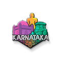 Nivaraprint Souvenir Wooden Fridge Magnet | Karnataka
