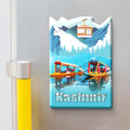 Nivaraprint Souvenir Wooden Fridge Magnet | Kashmir