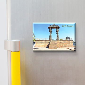 Nivaraprint Souvenir Wooden Fridge Magnet | Kirti Toran