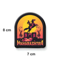 Nivaraprint Souvenir Wooden Fridge Magnet | Maharashtra