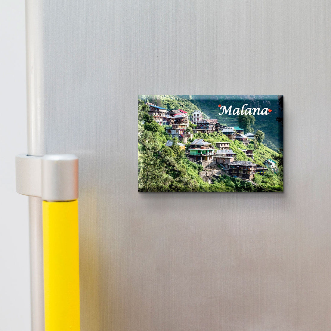 Nivaraprint Souvenir Wooden Fridge Magnet | Malana