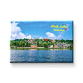 Nivaraprint Souvenir Wooden Fridge Magnet | Mirik Lake, Darjeeling