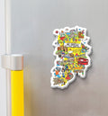 Nivaraprint Souvenir Wooden Fridge Magnet | Mumbai