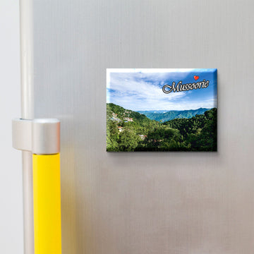 Nivaraprint Souvenir Wooden Fridge Magnet | Mussoorie