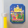 Nivaraprint Souvenir Wooden Fridge Magnet | Punjab 03