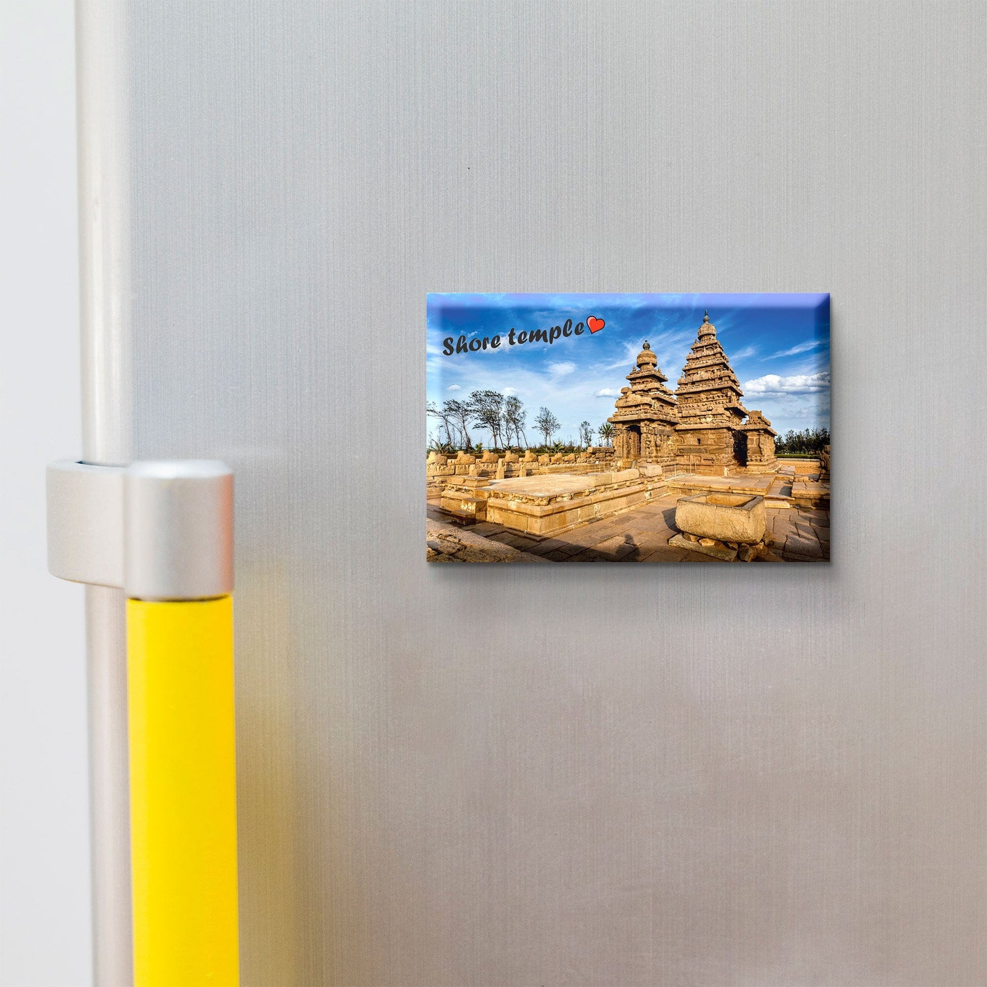 Nivaraprint Souvenir Wooden Fridge Magnet | Shore Temple