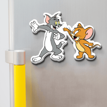 Nivaraprint Souvenir Wooden Fridge Magnet | Tome & Jerry 01