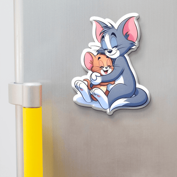Nivaraprint Souvenir Wooden Fridge Magnet | Tome & Jerry 02