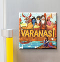 Nivaraprint Souvenir Wooden Fridge Magnet | Varanasi
