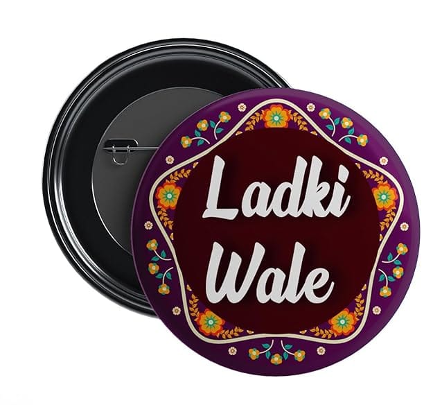 Nivaraprint Wedding Badges | Team Bride | Design 25