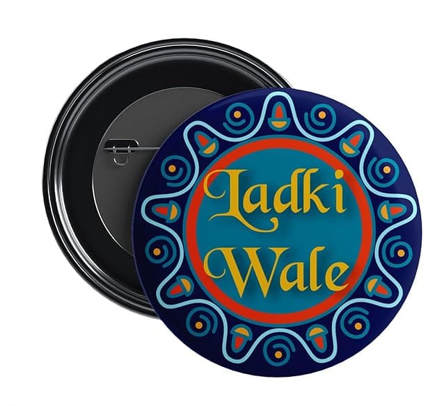 Nivaraprint Wedding Badges | Team Bride | Design 26