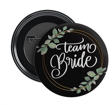 Nivaraprint Wedding Badges | Team Bride | Design 27
