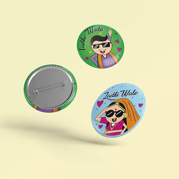 Nivaraprint Wedding Badges | Team Bride | Design 27