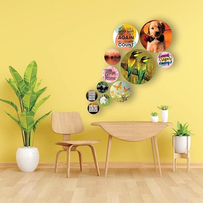 Nivaraprint Wooden Wall Hanging for Home Decoration | Animal Theme Wooden Wall Hanging