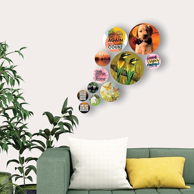 Nivaraprint Wooden Wall Hanging for Home Decoration | Animal Theme Wooden Wall Hanging