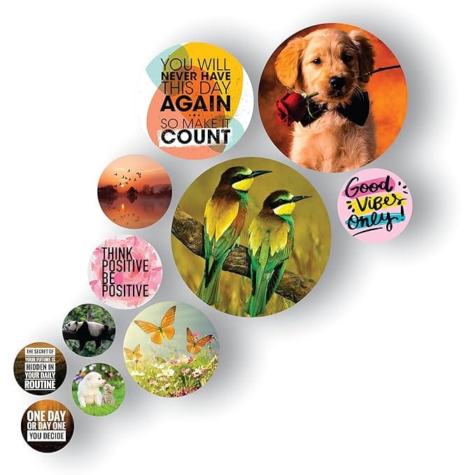 Nivaraprint Wooden Wall Hanging for Home Decoration | Animal Theme Wooden Wall Hanging