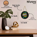 Nivaraprint Wooden Wall Hanging for Home Decoration | DON'T WASTE YOUR TIME