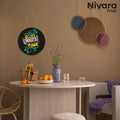 Nivaraprint Wooden Wall Hanging for Home Decoration | DON'T WASTE YOUR TIME