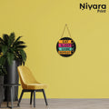 Nivaraprint Wooden Wall Hanging for Home Decoration | Eat Sleep Game Repeat
