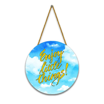 Nivaraprint Wooden Wall Hanging for Home Decoration | Enjoy little Things!