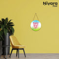 Nivaraprint Wooden Wall Hanging for Home Decoration | Enjoy your life