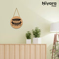 Nivaraprint Wooden Wall Hanging for Home Decoration | Family the people you live for laugh with and love most
