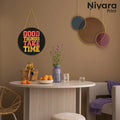 Nivaraprint Wooden Wall Hanging for Home Decoration | GOOD THINGS TAKE TIME