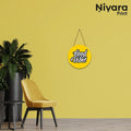 Nivaraprint Wooden Wall Hanging for Home Decoration | Good Vibes
