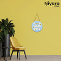 Nivaraprint Wooden Wall Hanging for Home Decoration | Good Vibes Only 02