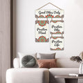 Nivaraprint Wooden Wall Hanging for Home Decoration | Good Vibes Only 02