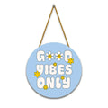 Nivaraprint Wooden Wall Hanging for Home Decoration | Good Vibes Only 02