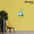 Nivaraprint Wooden Wall Hanging for Home Decoration | HOME SWEET HOME 01