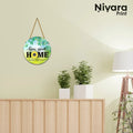 Nivaraprint Wooden Wall Hanging for Home Decoration | HOME SWEET HOME 01