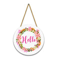 Nivaraprint Wooden Wall Hanging for Home Decoration | Hello