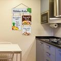 Nivaraprint Wooden Wall Hanging for Home Decoration | Kitchen Rules