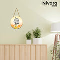 Nivaraprint Wooden Wall Hanging for Home Decoration | Live Laugh Love 01