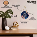 Nivaraprint Wooden Wall Hanging for Home Decoration | Live Laugh Love 02