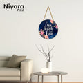 Nivaraprint Wooden Wall Hanging for Home Decoration | Live Laugh Love 02