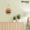 Nivaraprint Wooden Wall Hanging for Home Decoration | Love lives here