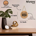 Nivaraprint Wooden Wall Hanging for Home Decoration | Some call it chaos we call it family