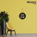 Nivaraprint Wooden Wall Hanging for Home Decoration | Stay Chill