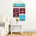Nivaraprint Wooden Wall Hanging for Home Decoration | Welcome