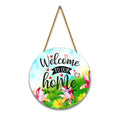 Nivaraprint Wooden Wall Hanging for Home Decoration | Welcome to our Home 02