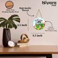 Nivaraprint Wooden Wall Hanging for Home Decoration | Welcome to our Home 02