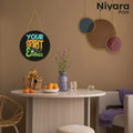 Nivaraprint Wooden Wall Hanging for Home Decoration |  Your spirit is endless