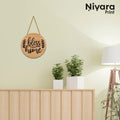 Nivaraprint Wooden Wall Hanging for Home Decoration | bless this home