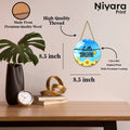 Nivaraprint Wooden Wall Hanging for Home Decoration | hello SUNSHINE