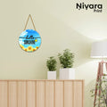 Nivaraprint Wooden Wall Hanging for Home Decoration | hello SUNSHINE